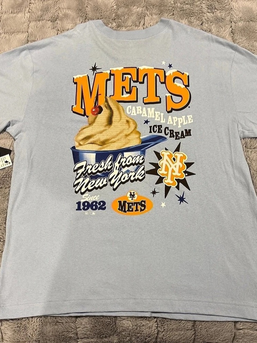 47 New York Mets Graphic Tee Light Blue